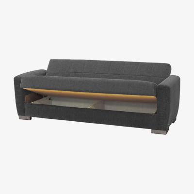 The Range Dennis Linen Sofa Bed 3 Seater   - DARK Grey