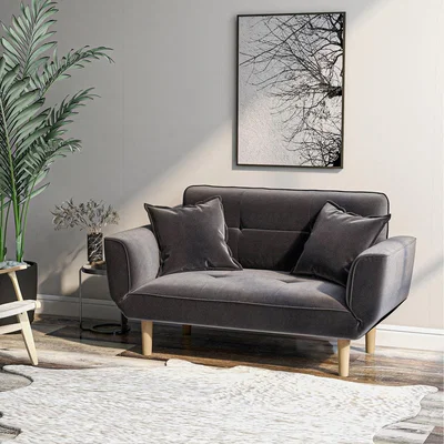 The Range Small Sofa Bed for Living Room - Grey