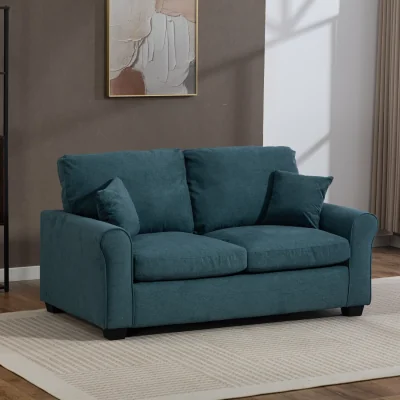 The Range Lewiston Fabric Pull Out Sofabed - Teal