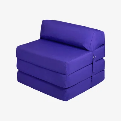 The Range Water Resistant Folding Z Bed Mattress - Purple
