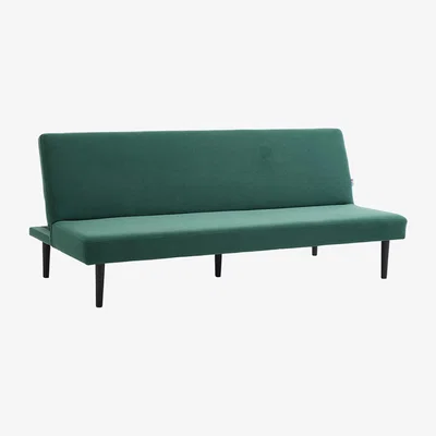 The Range Fabric Upholstery Convertible Sofa Bed - Green