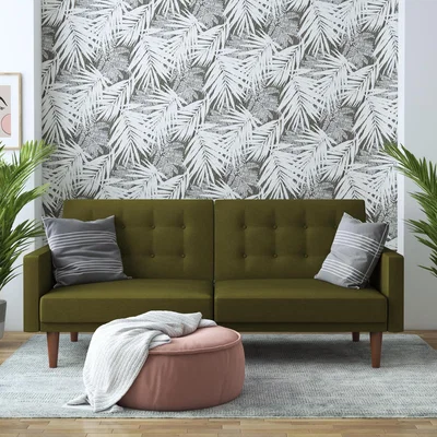 The Range QE Wimberly Sofa Bed - Green Linen