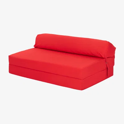 The Range Double Folding Z Sofa Bed - Red