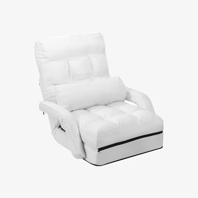 The Range Folding Lazy Sofa Bed - White