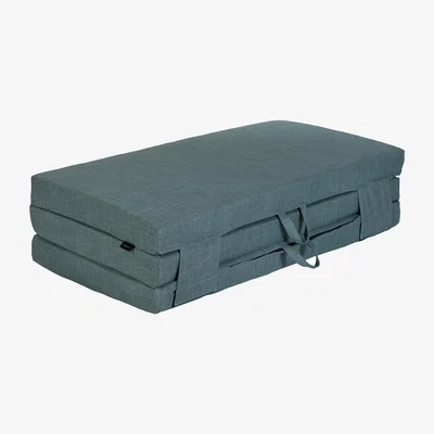 The Range Double Folding Futon Mattress With Carry Handles - Duckegg