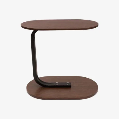 The Range Side Table for Sofa Bed Small Snack Coffee Table - Brown