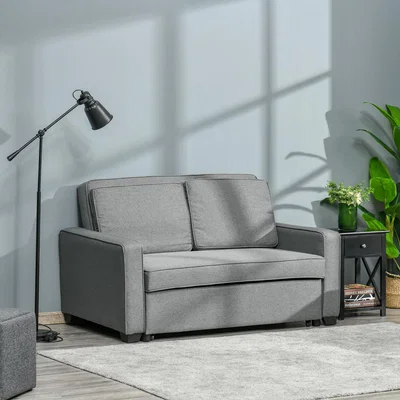 The Range 2 Seater Sofa Bed - Grey