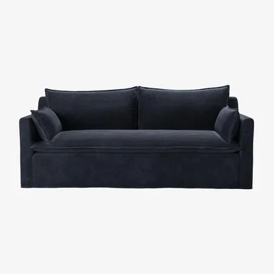 Sofa.com Anders 3 Seat Sofa Bed in Mercury Cashmere Velvet