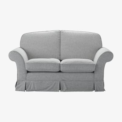 Sofa.com Aspen Cushion Back 2 Seat Sofa Bed in Frost Highland Tweed - sofa.com