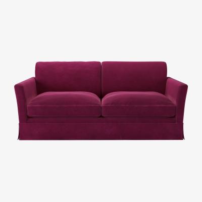 Sofa.com Otto 2.5 Seat Sofa Bed in Persian Rose Smart Velvet
