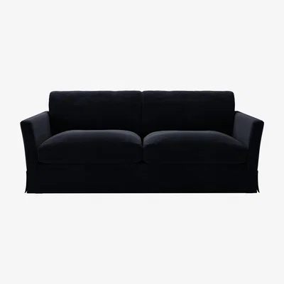 Sofa.com Otto 3 Seat Sofabed in Pitch Smart Cotton - sofa.com