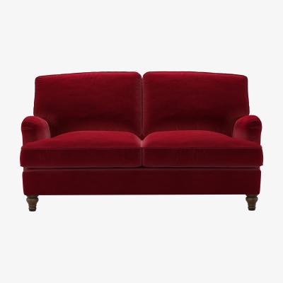 Sofa.com Bluebell 2 Seat Sofa bed in Malbec Cotton Matt Velvet
