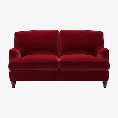 Sofa.com Bluebell 2 Seat Sofa bed in Malbec Cotton Matt Velvet