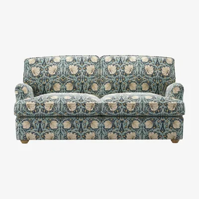 Sofa.com Bluebell 2.5 Seat Premium Comfort Sofa Bed in Pimpernel Velvet Indigo