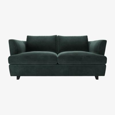 Sofa.com Lars 2.5 Seat Sofa Bed in Smokey Green Cashmere Velvet