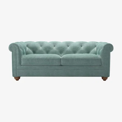 Sofa.com Patrick 2.5 Seat Sofa bed in Sea Spray Aquaclean Clever Chenille