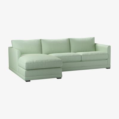 Sofa.com Aissa Medium LHF 2.5 Seat Chaise Sofa Bed in Miami House Basket Weave