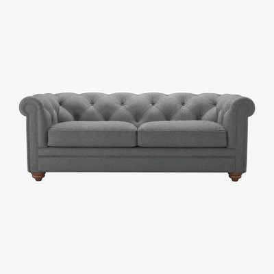 Sofa.com Patrick 2.5 Seat Sofabed in Storm Soft Sustainable Wool - sofa.com