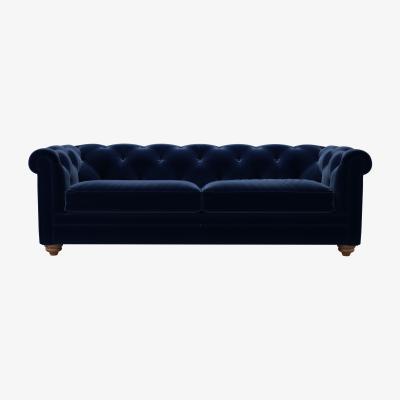 Sofa.com Patrick 3 Seat Sofabed in Admiral Smart Cotton - sofa.com