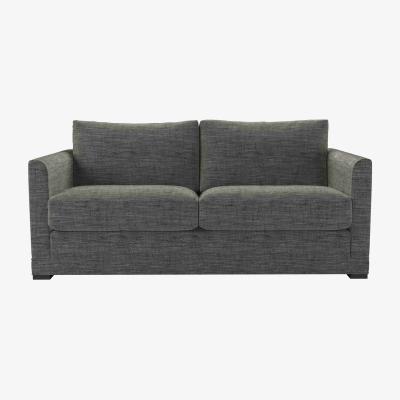Sofa.com Aissa 2.5 Seat Sofa bed in Liquorice Baylee Multi-Tone Viscose Linen