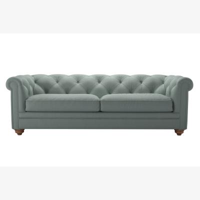 Sofa.com Patrick 3 Seat Sofa bed in Hidden Cove Brushed Linen Cotton - sofa.com