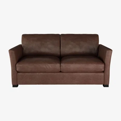Sofa.com Otto 2 Seat Sofa Bed in Satchel Vintage Leather - sofa.com
