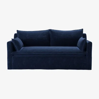 Sofa.com Anders 2.5 Seat Sofa Bed in Port Royal Aquaclean Clever Chenille