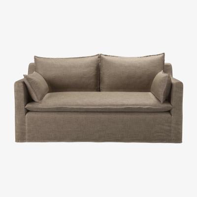 Sofa.com Anders 2 Seat Sofa bed in Greige Florence Textured Weave