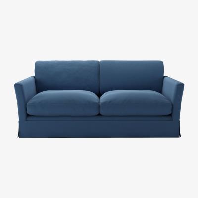 Sofa.com Otto 2.5 Seat Sofabed in Heather Blue Smart Cotton - sofa.com