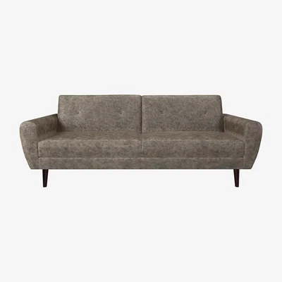 Sofa.com Jack 3 Seat Sofa bed in Ash Faux Leather