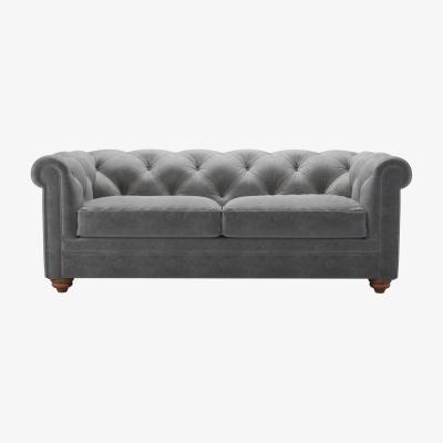 Sofa.com Patrick 2.5 Seat Sofabed in Earl Grey Smart Velvet - sofa.com