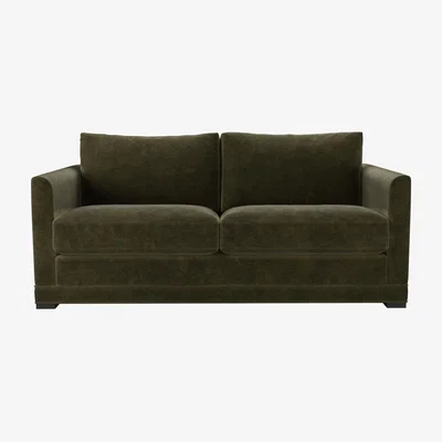 Sofa.com Aissa 2.5 Seat Sofa Bed in Juniper Aquaclean Clever Chenille