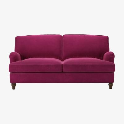 Sofa.com Bluebell 2.5 Seat Sofa Bed in Persian Rose Smart Velvet
