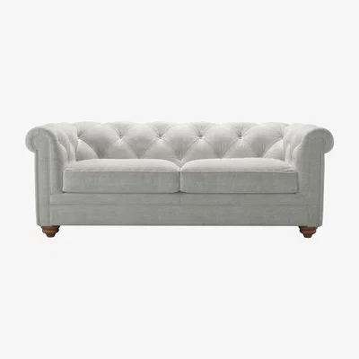 Sofa.com Patrick 2.5 Seat Sofa bed in Fog Aquaclean Clever Chenille