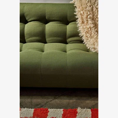 Urban Outfitters Analise Green Two-Seater Sofa Bed - Green ALL at Urban Outfitters