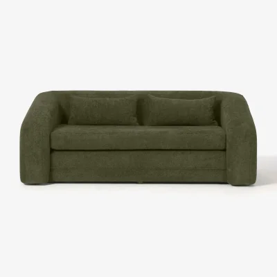 Westwing Teddy Bouclé Sofa Bed Eliot (2-seater)