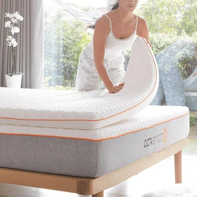 Dunelm Dormeo Octasmart Deluxe Mattress Topper White