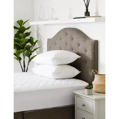 Marks & Spencer M&S Quilted Waterproof Mattress Protector - 6FT - White, White