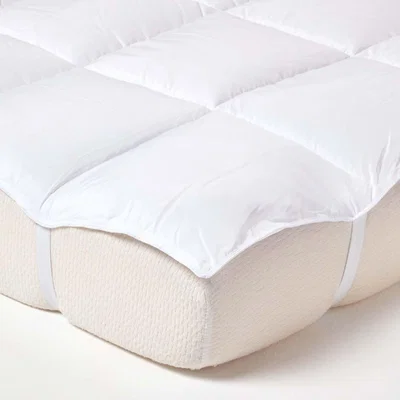 The Range Super Microfibre Mattress Topper - White / Single