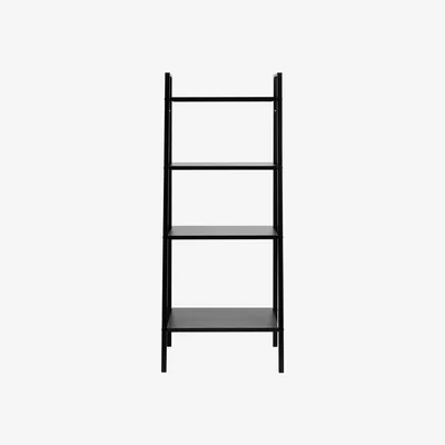 Dunelm Ladder Shelving Unit Black