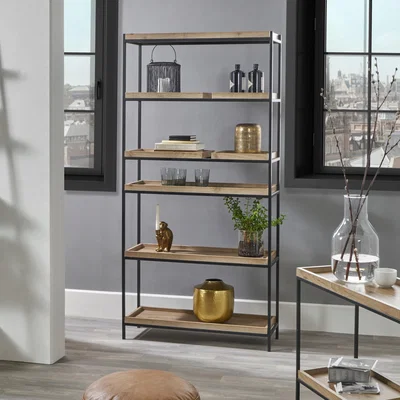 Dunelm Pacific Gallery Lam Ladder Display Unit Natural
