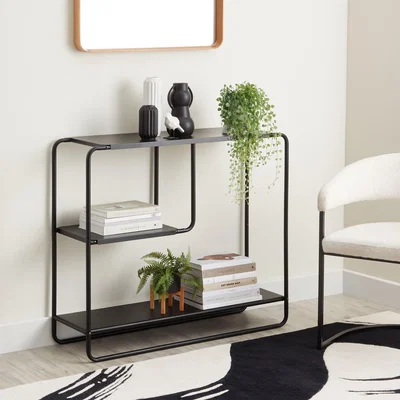 Dunelm Freestanding Shelf Unit Black