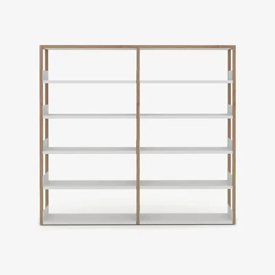 Heal's Case Lap Tall Shelving Complete With Drawers on Right - Heal's UK Furniture