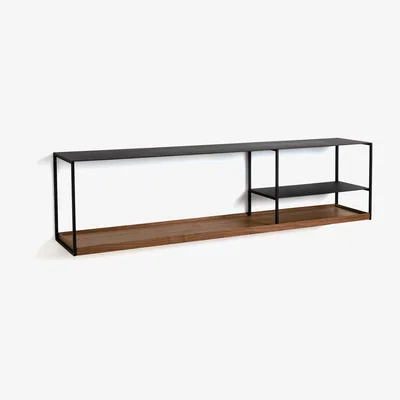 La Redoute Tidder Large Walnut / Metal Shelf