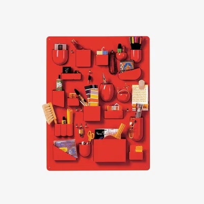 Made in Design Uten.Silo I Wall storage - / Dorothee Becker (1969) - 67 x 87 cm by Vitra Red