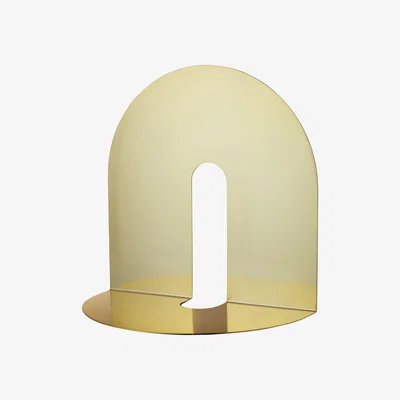 Made in Design Castellum Shelf - / L 30 x D 17 x H 30 cm - Metal by AYTM Gold