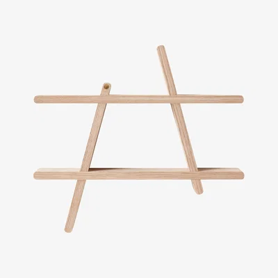 Nordic Nest Andersen Furniture A-Shelf wall shelf Medium 52x9x46 cm Oak