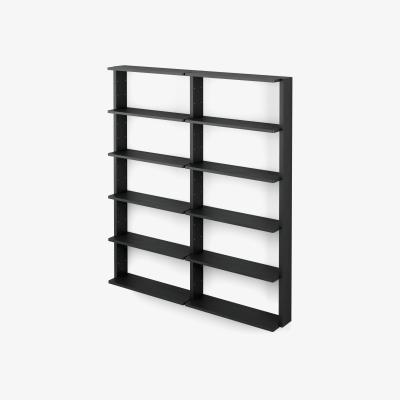 Nordic Nest Massproductions Gridlock - T2-A12-0 shelf Black stained Ash