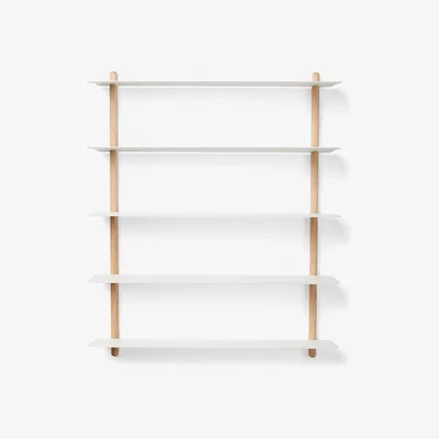 Nordic Nest Nivo shelf E Light oak-white