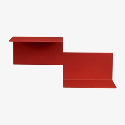 Nordic Nest Warm Nordic Repeat shelf Rusty red left